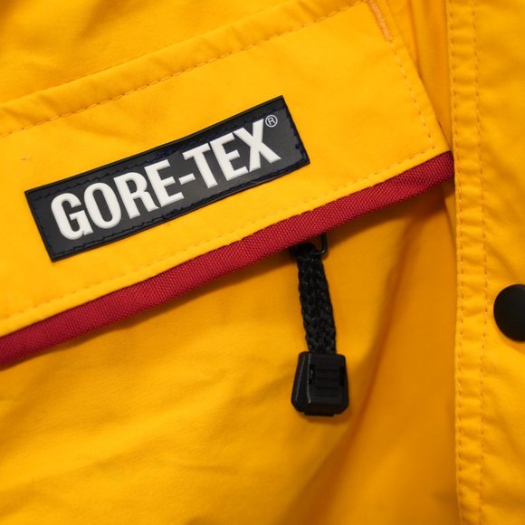 FAR WEST Vintage 90s Yellow and Red Hiking and Ski Jacket (Men's M) - Picture 5 of 13